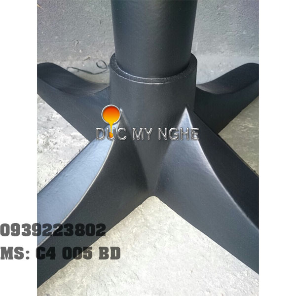 Bàn cafe 4 chân trơn gang đúc CT 005 BD